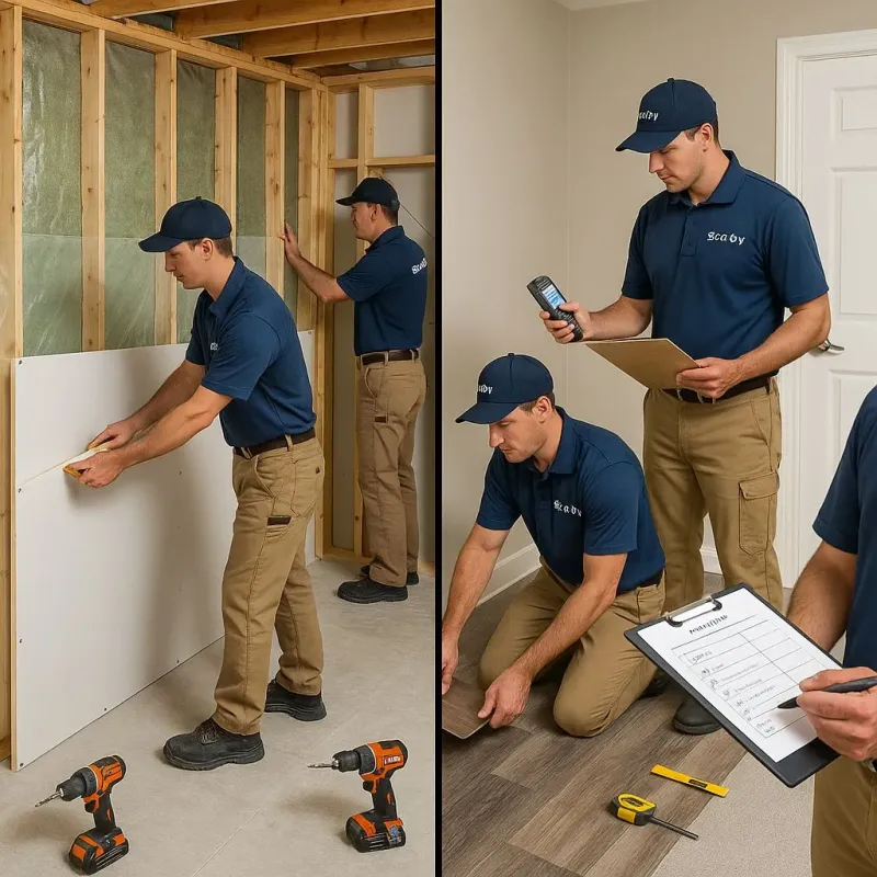 Repairs and Reconstruction process in Avocado Heights, CA